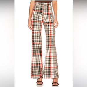 Plaid Jules Pant in Rust Combo
Free People